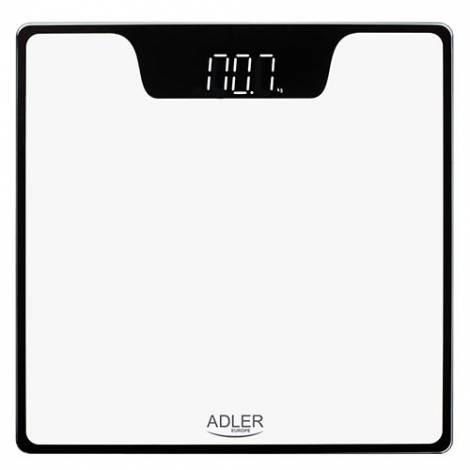 ADLER BATHROOM SCALE WITH LED DISPLAY WHITE  AD8174W