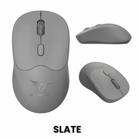 ALCATROZ SILENT BT5.4 WIRELESS MOUSE AIRMOUSE DUO 6R SLATE