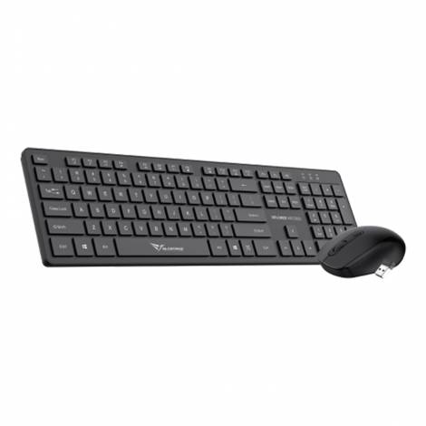 ALCATROZ SILENT WIRELESS 2.4G KEYBOARD & MOUSE 1600DPI BLACK