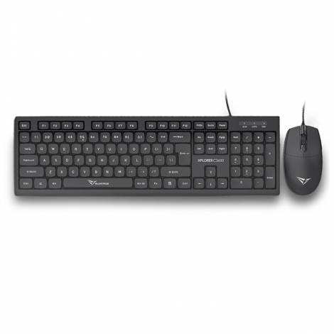 ALCATROZ USB WIRED KEYBOARD AND MOUSE XPLORER C3600 BLACK