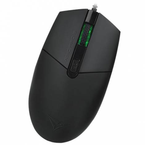 ALCATROZ WIRED HIGH SPEED BLUE RAY 4 BUTTON MOUSE ASIC PRO 8 BLACK
