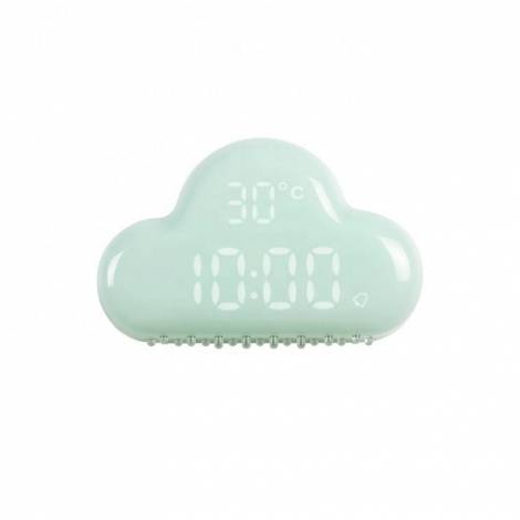 Allocacoc® AlarmClock Cloud |MUID| Ρολόι/ξυπνητήρι/θερμόμετρο συννεφάκι (Πράσινο)