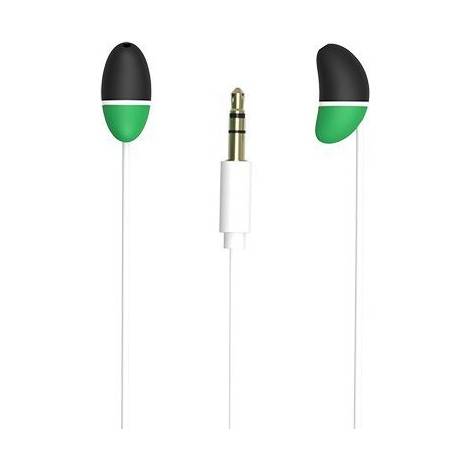 Allocacoc Earbeans   1,2m cable AUX (Kelly Green) (10815RD/EBBSAX)
