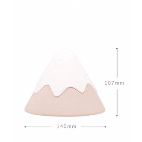 Allocacoc Magical Snow Mountain Clap Lamps for Bedroom (Pink) (DH0070PK/SNMTLP)