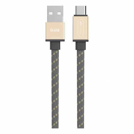 Allocacoc USB Cable Flat 1.5m - Type C (10762/USBCGD)
