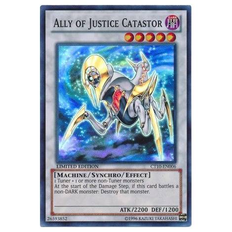 Ally of Justice Catastor - CT10-EN006 - LIMITED EDITION - Super Rare