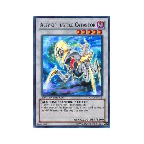 Ally of Justice Catastor SUPER RARE (CT10)