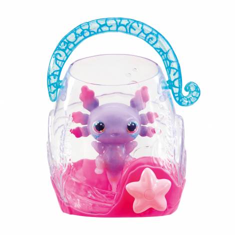 Animagic Φιγούρα Νερού Let's Glo Axolotl Ενυδρείο με Μπουρμπουλήθρες Για 4+ Χρονών