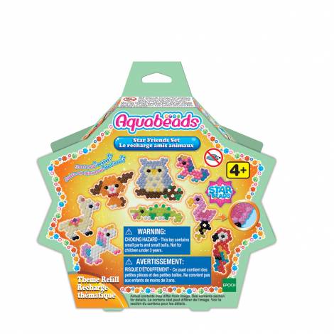 AQUABEADS STAR FRIENDS SET - ΣΥΜΠΛΗΡΩΜΑΤΙΚΑ ΣΕΤ ΜΕ ΧΑΝΤΡΕΣ