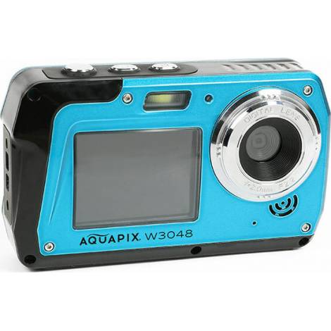 Aquapix Waterproof 4K Camera W-3048 Iceblue Edge