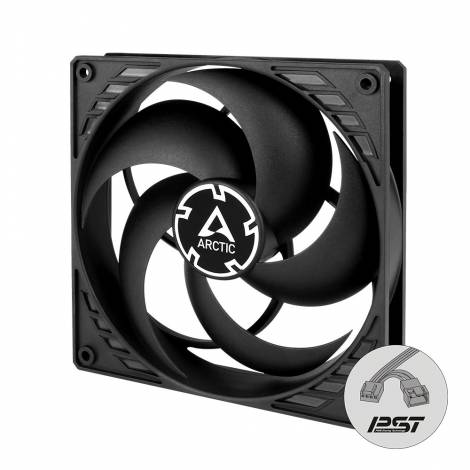 ARCTIC P14 PWM PST CO – 140mm Pressure optimized case fan | PWM Controlled speed with PST, Dual Ball