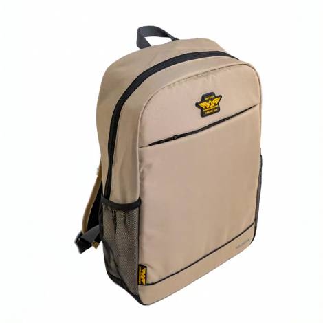 ARMAGGEDDON 15.6 LAPTOP ECO BACKPACK GREY-BEIGE