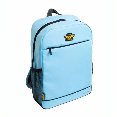 ARMAGGEDDON 15.6 LAPTOP ECO BACKPACK LIGHT BLUE-GREY