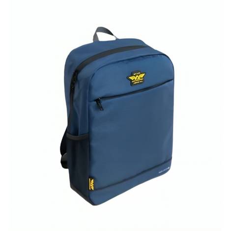 ARMAGGEDDON 15.6 LAPTOP ECO BACKPACK SEA BLUE-GREY