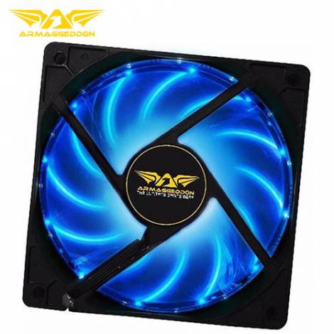ARMAGGEDDON AZURE BLADE FAN 12CM LED BLUE