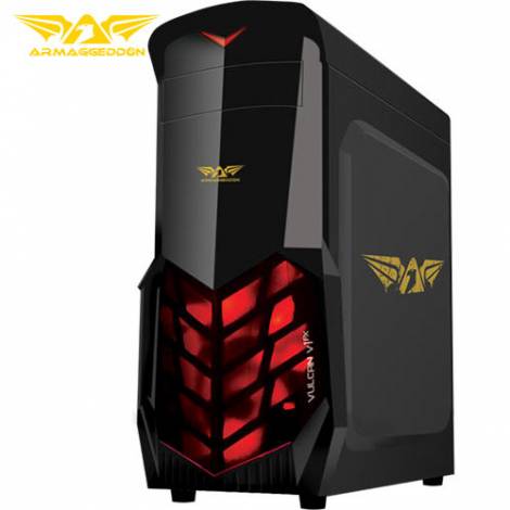 ARMAGGEDDON COMPUTER CASE FULL ATX VULCAN V1FX BLACK