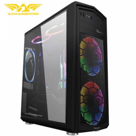 ARMAGGEDDON GAMING CASE T5X PRO II BLACK