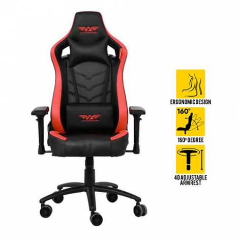 ARMAGGEDDON GAMING CHAIR NEBUKA III FIRESTORM RED