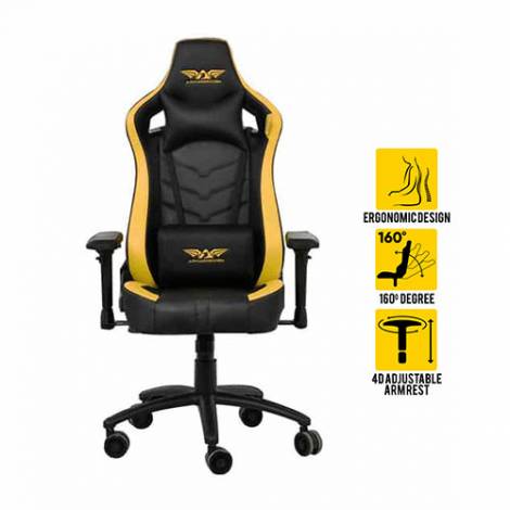 ARMAGGEDDON GAMING CHAIR NEBUKA III YELLOW
