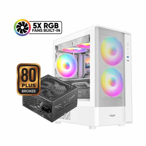 ARMAGGEDDON GAMING PC CASE AQUARON NEMO 3 WHITE