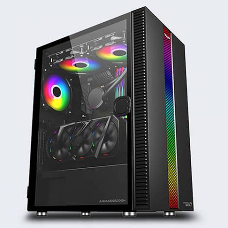 ARMAGGEDDON GAMING PC CASE TESSARAXX APEX 7 E-ATX BLACK