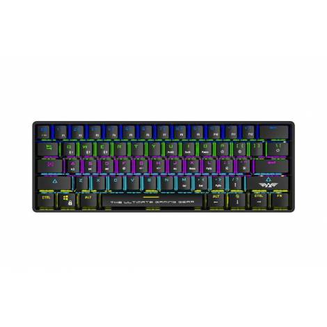 Armaggeddon MBA 61R Starling Ασύρματο/Ενσύρματο Μηχανικό Gaming Πληκτρολόγιο - 60% με Outemu Blue διακόπτες και RGB φωτισμό (US Layout)
