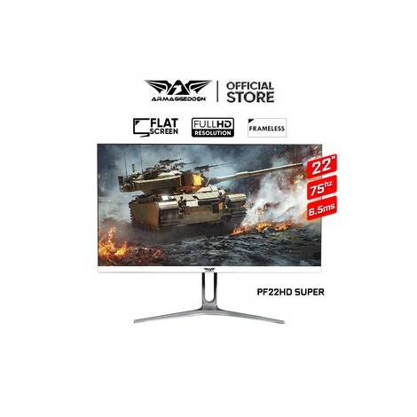 Armaggeddon Pixxel+ Pro Super 2022 Monitor White (PF22HDSW)