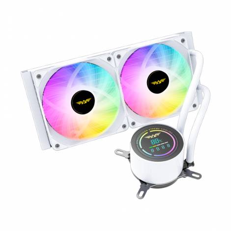 ARMAGGEDDON UNIQUE DUAL CPU COOLING FAN 9 BLADE DEEP FREEZE ADV A240 ARGB WHITE