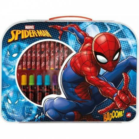 AS Art Case Σετ Ζωγραφικής Marvel Spiderman Για 3+ Χρονών   1023-66226