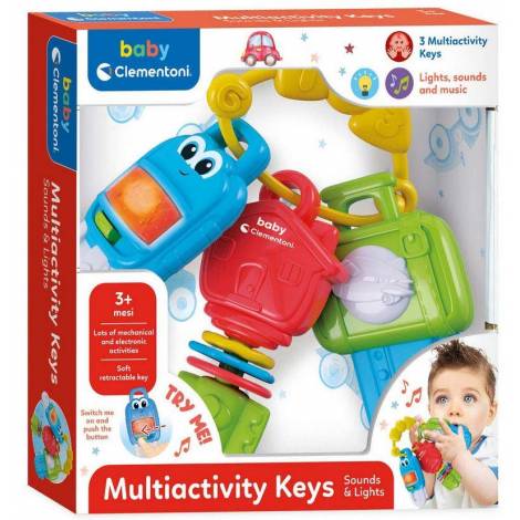 AS Baby Clementoni - Multi-Activity Keys (1000-17460)
