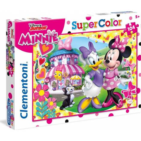 AS Celementoni Disney Junior - Minnie  Daisy Super Color Puzzle (104 Pieces Maxi) (23708)