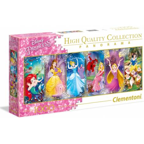 AS Clementoni Puzzle Disney: High Quality Collection Panorama - Disney Princess (1000pcs) (1220-39444)
