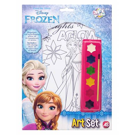AS Φύλλα Ζωγραφικής Art Set Frozen Για 3+ Ετών