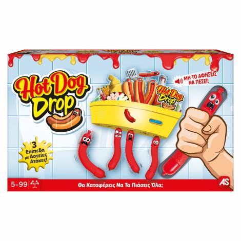 AS Games Επιτραπέζιο Hot Dog Drop Για 5+ Ετών και 1+ Παίκτες