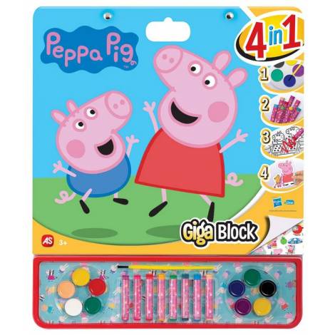 AS Giga Block Drawing Set Peppa Pig 4 In 1 (1023-62735)
