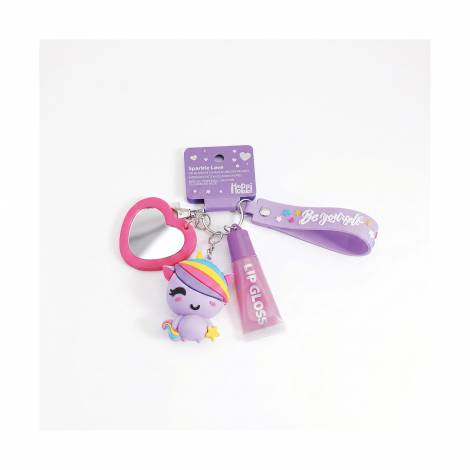 AS HappiHobbi: Her World - Beauty - Keychain Unicorn & Lip Gloss  (1081-60024)