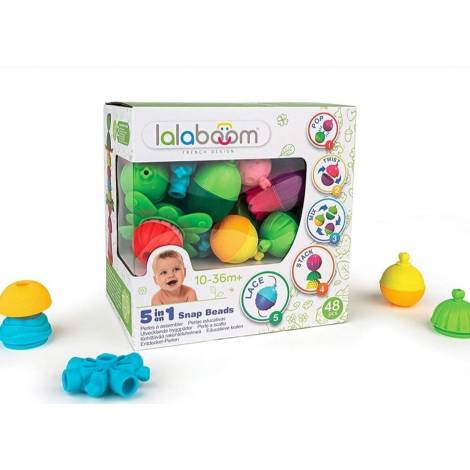 AS Lalaboom 48 Pcs Snap Beads 5 in 1 (1000-86129)