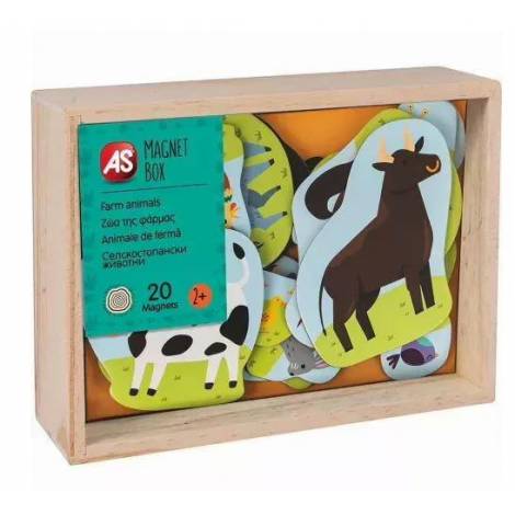 AS Magnet Box: Farm Animals (1029-64045)