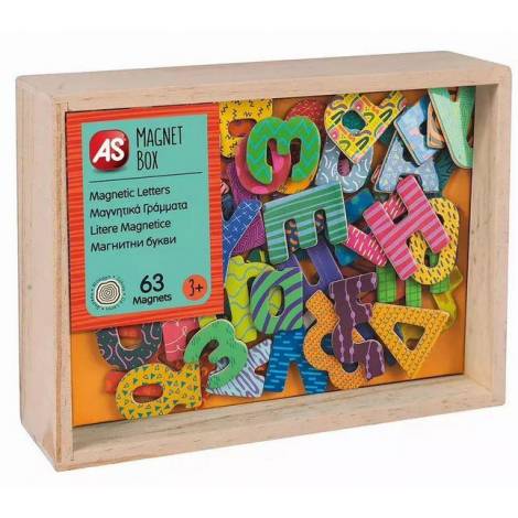 AS Magnet Box: Magnetic Letters (1029-64048)