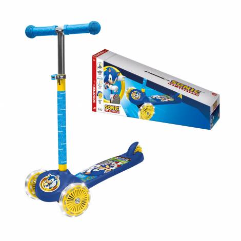 AS Outdoor: Scooter Plus -  Sonic the Hedgehog (Flashig Wheels) (5004-50285)