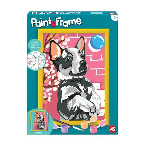 AS Paint  Frame: Playful Husky (1038-41013)