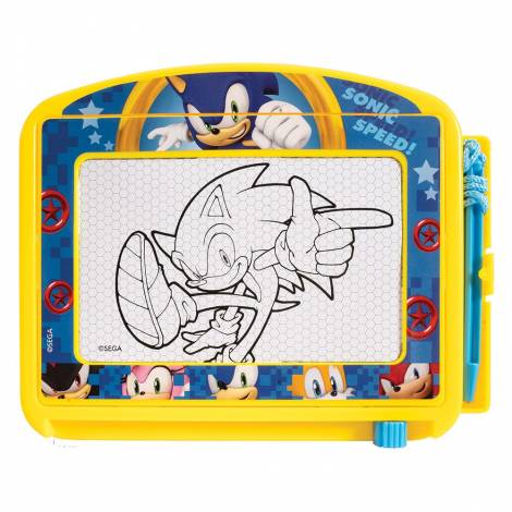 AS Πίνακας Γράψε - Σβήσε Travel Sonic The Hedgehog Για 3+ Χρονών