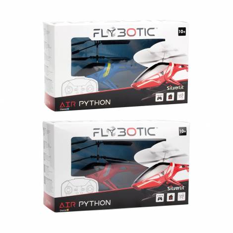 AS Silverlit: Flybotic - Remote Control Helicopter - Air Python (Blue Color) (7530-84788)