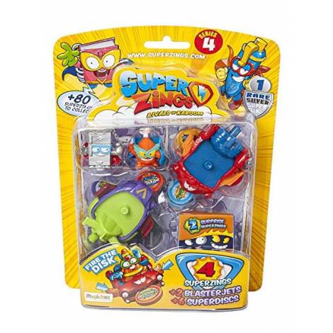 AS Superzings Rivals of Kaboom - Figures with Accessories Series 4 (1013-61603)