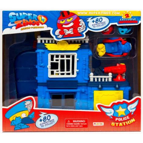 AS Superzings Rivals of Kaboom: Police Station Playset (1013-61112)
