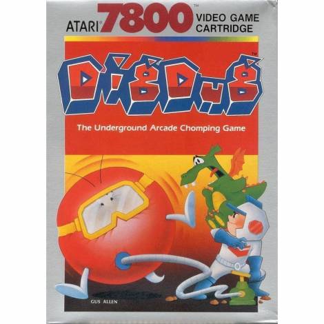 Atari Dig-Dug (Compatible with 2600+,7800+,7800)