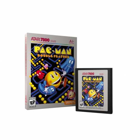 Atari Pac-Man:Double Feature (Compatible with 2600+,7800+,7800)