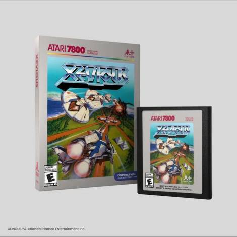 Atari Xevious (Compatible with 2600+,7800+,7800)