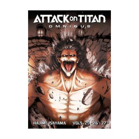 ATTACK ON TITAN OMNIBUS TP VOL 09 VOL 25 - 27 (MR) (C: 1-1-1