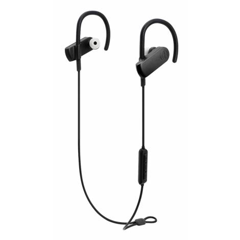 AUDIO-TECHNICA bluetooth earphones ATH-SPORT70BT, 9mm, μαύρα